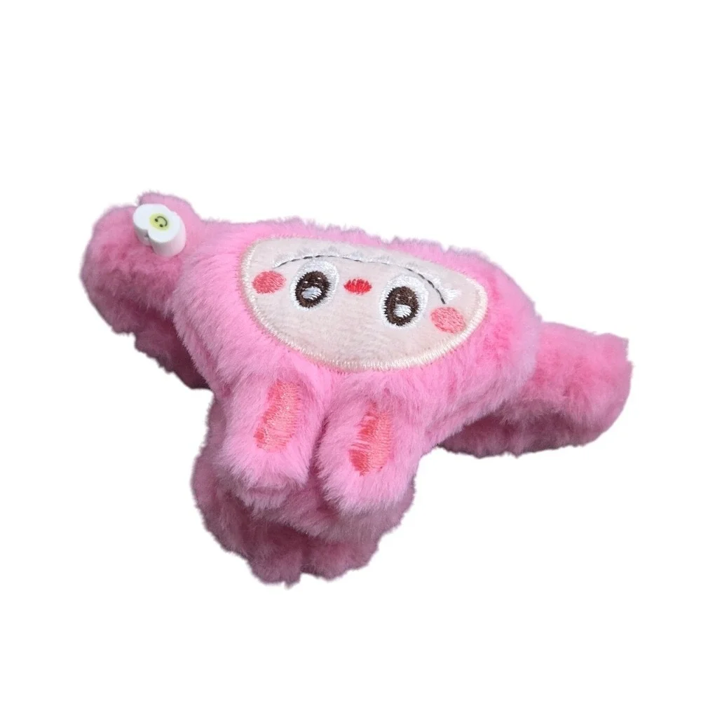 Labubu Style Fuzzy Hair Claw Clip Cute‎ Kawaii Aesthetic Hair Accessory Gift